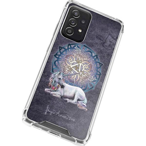 Brigid Ashwood Celtic Unicorn Galaxy A72 5G Clear Case