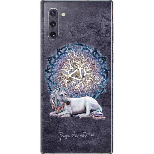 Brigid Ashwood Celtic Unicorn Galaxy Note 10 Skin