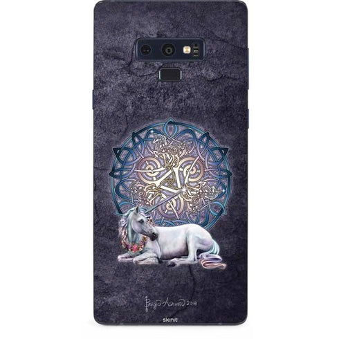 Brigid Ashwood Celtic Unicorn Galaxy Note 9 Skin