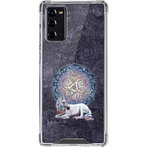 Brigid Ashwood Celtic Unicorn Galaxy Note20 5G Clear Case