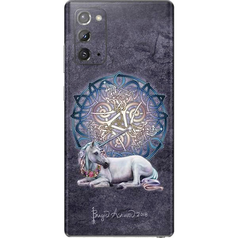 Brigid Ashwood Celtic Unicorn Galaxy Note20 5G Skin