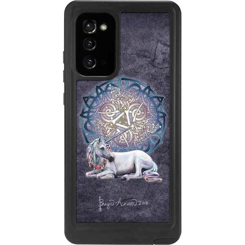 Brigid Ashwood Celtic Unicorn Galaxy Note20 5G Waterproof Case