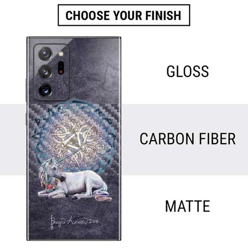 Brigid Ashwood Celtic Unicorn Galaxy Note20 Ultra 5G Skin