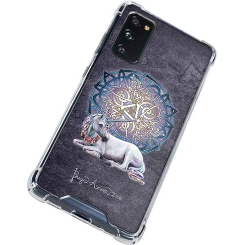 Brigid Ashwood Celtic Unicorn Galaxy S20 FE Clear Case