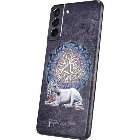 Brigid Ashwood Celtic Unicorn Galaxy S21 5G Skin