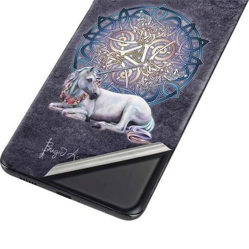 Brigid Ashwood Celtic Unicorn Galaxy S21 5G Skin