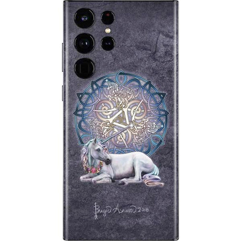 Brigid Ashwood Celtic Unicorn Galaxy S22 Ultra Skin