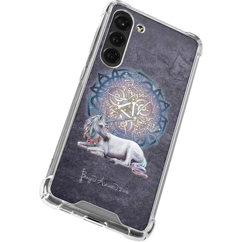 Brigid Ashwood Celtic Unicorn Galaxy S23 Plus Clear Case
