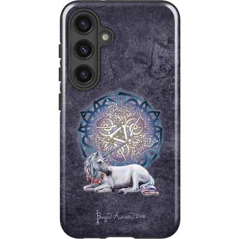 Celtic Unicorn by Brigid Ashwood Galaxy S24 Impact Case