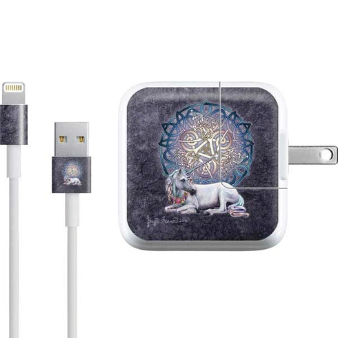 Brigid Ashwood Celtic Unicorn iPad Charger (10W USB) Skin