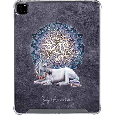 Brigid Ashwood Celtic Unicorn iPad Pro 12.9in (2020) Clear Case