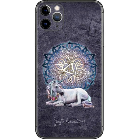 Brigid Ashwood Celtic Unicorn iPhone 11 Pro Max Skin