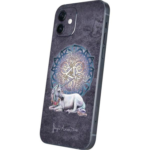 Brigid Ashwood Celtic Unicorn iPhone 12 Mini Skin