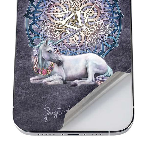 Brigid Ashwood Celtic Unicorn iPhone 12 Pro Skin