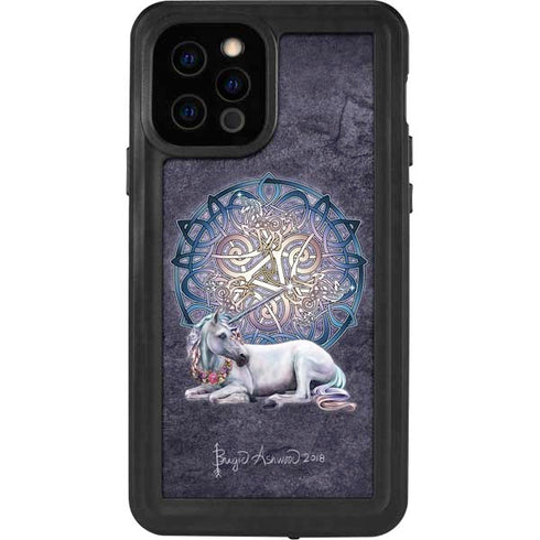 Brigid Ashwood Celtic Unicorn iPhone 12 Pro Waterproof Case
