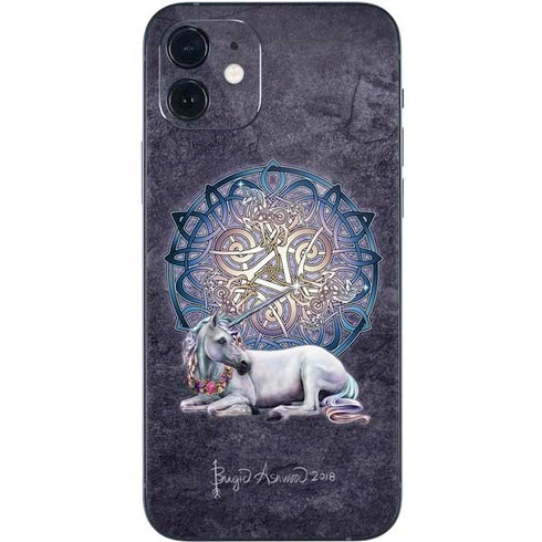 Brigid Ashwood Celtic Unicorn iPhone 12 Skin