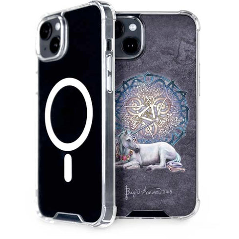 Brigid Ashwood Celtic Unicorn iPhone 14 MagSafe Case