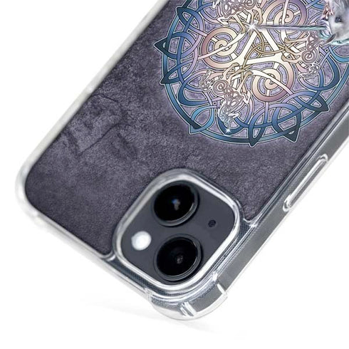 Celtic Unicorn by Brigid Ashwood iPhone 15 Plus MagSafe Case