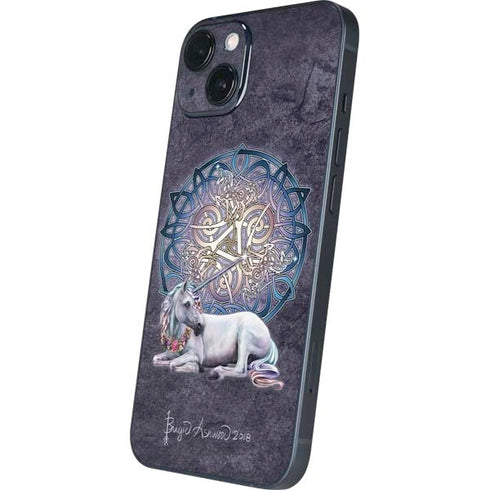 Brigid Ashwood Celtic Unicorn iPhone 14 Plus Skin