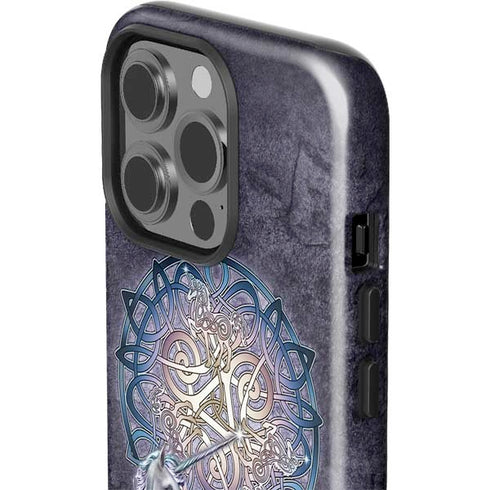 Celtic Unicorn by Brigid Ashwood iPhone 15 Pro Impact Case