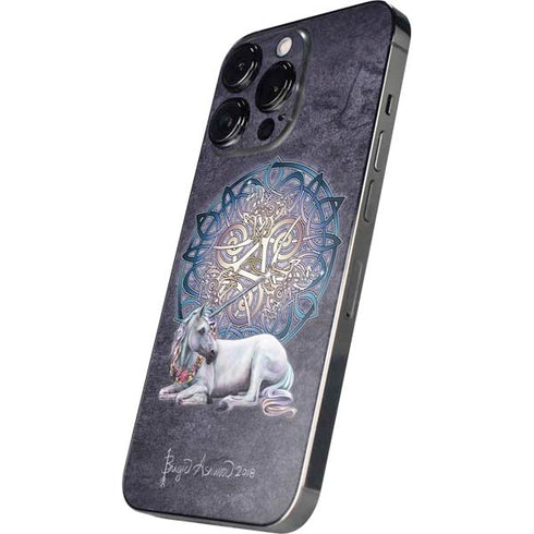 Brigid Ashwood Celtic Unicorn iPhone 14 Pro Max Skin