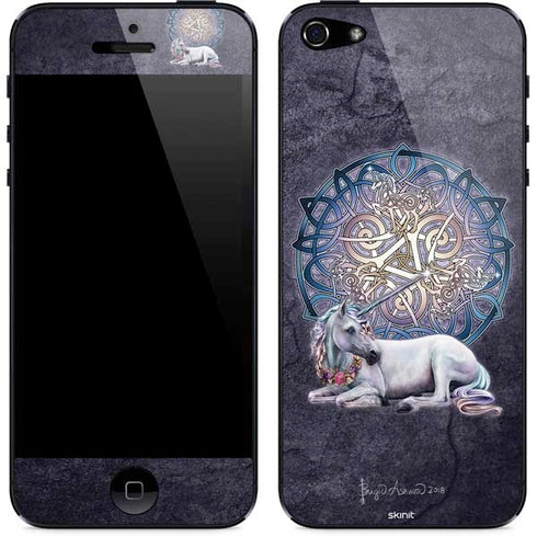 Brigid Ashwood Celtic Unicorn iPhone 5/5s/5SE Skin