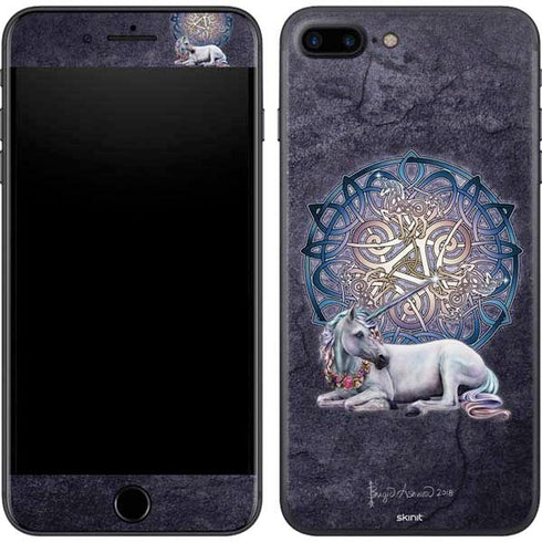 Brigid Ashwood Celtic Unicorn iPhone 8 Plus Skin
