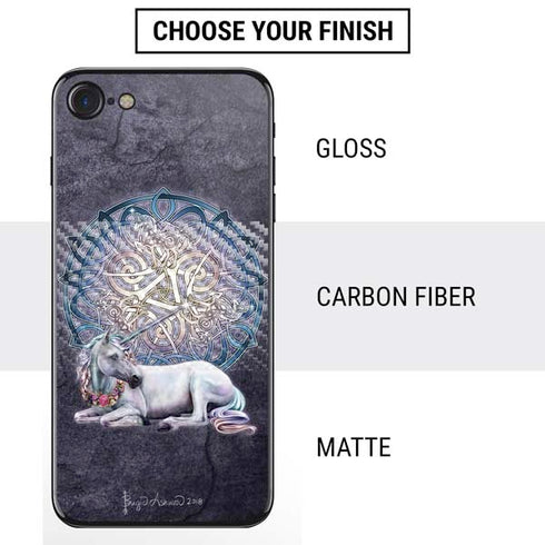 Brigid Ashwood Celtic Unicorn iPhone SE (2nd & 3rd Gen) Skin