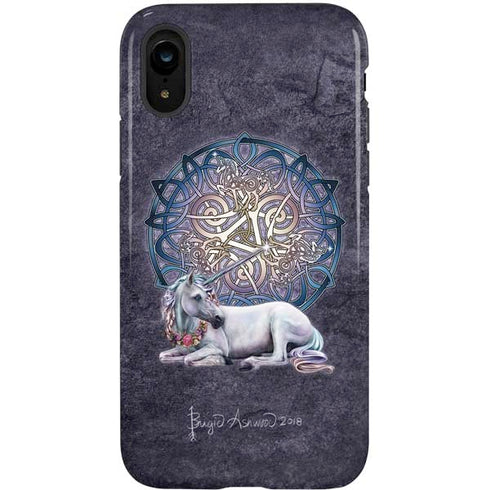 Brigid Ashwood Celtic Unicorn iPhone XR Pro Case