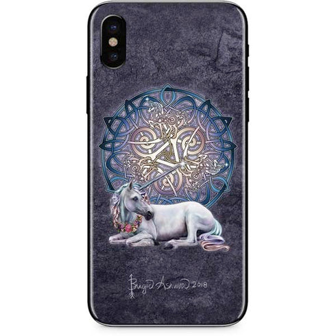 Brigid Ashwood Celtic Unicorn iPhone XS Max Skin