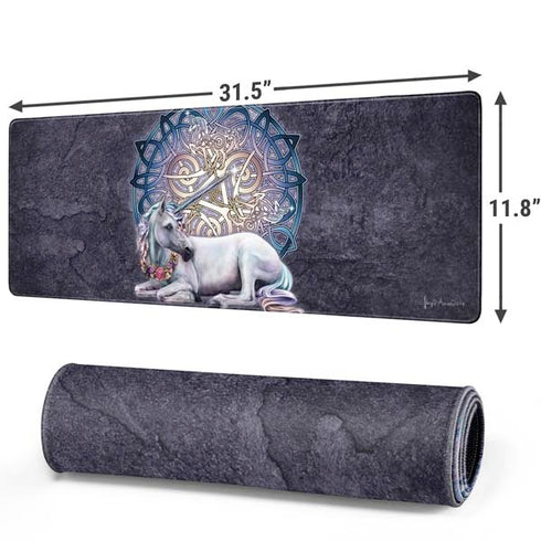 Celtic Unicorn by Brigid Ashwood Gaming Mouse Pad