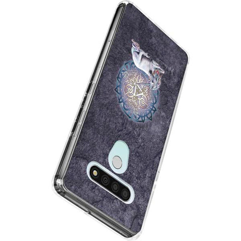 Celtic Unicorn by Brigid Ashwood LG Stylo 6 Clear Case