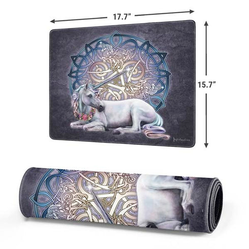 Celtic Unicorn by Brigid Ashwood Gaming Mouse Pad