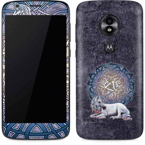 Brigid Ashwood Celtic Unicorn Moto E5 Play Skin
