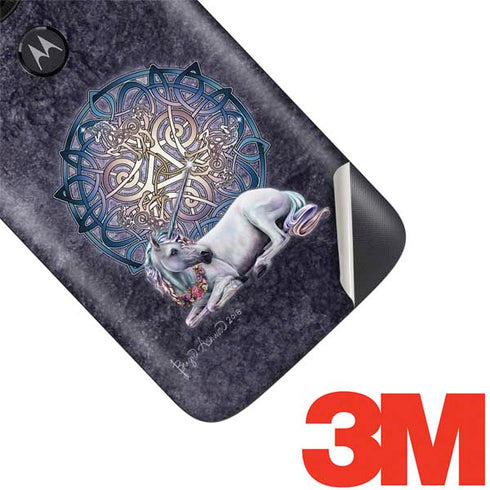 Brigid Ashwood Celtic Unicorn Moto E5 Play Skin