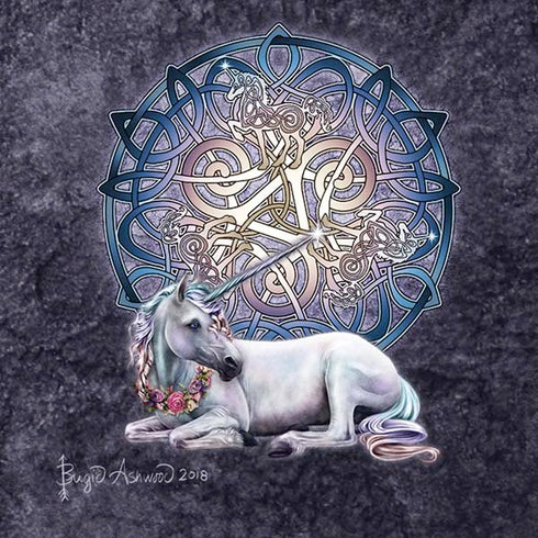 Brigid Ashwood Celtic Unicorn Moto E5 Play Skin