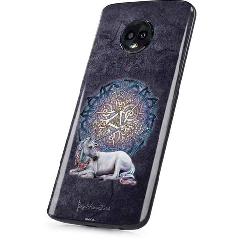 Brigid Ashwood Celtic Unicorn Moto G6 Skin