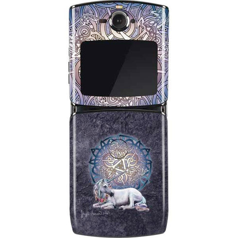 Brigid Ashwood Celtic Unicorn Motorola RAZR Skin