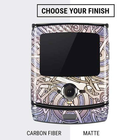 Brigid Ashwood Celtic Unicorn Motorola RAZR Skin