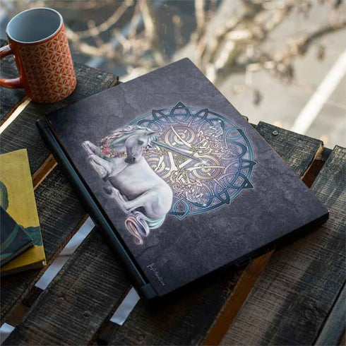 Brigid Ashwood Celtic Unicorn MSI GS65 Stealth Laptop Skin