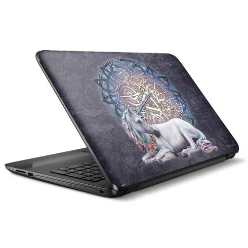Brigid Ashwood Celtic Unicorn HP Notebook Skin