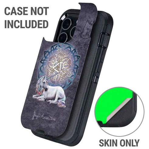 Celtic Unicorn by Brigid Ashwood Otterbox Defender iPhone Skin