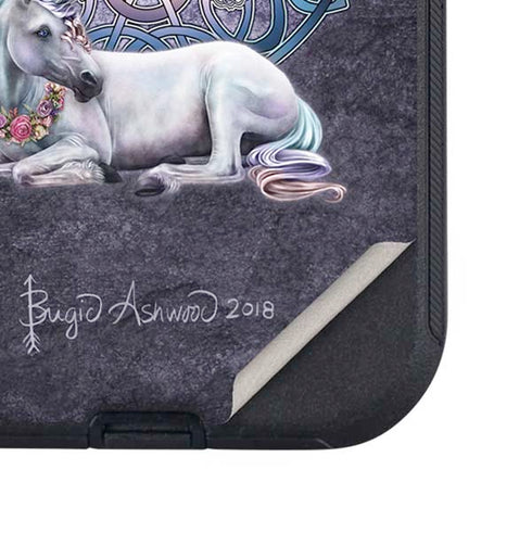 Celtic Unicorn by Brigid Ashwood Otterbox Defender iPhone Skin