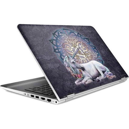 Brigid Ashwood Celtic Unicorn HP Pavilion Skin