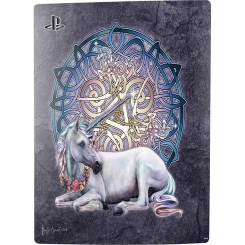 Brigid Ashwood Celtic Unicorn PS5 Console Skin