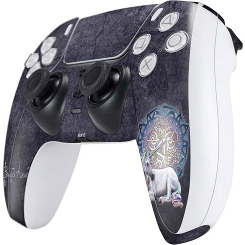 Brigid Ashwood Celtic Unicorn PS5 Controller Skin
