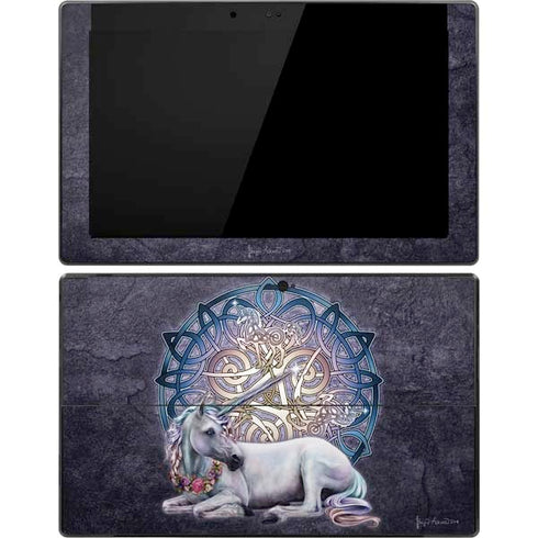 Brigid Ashwood Celtic Unicorn Surface Pro Tablet Skin