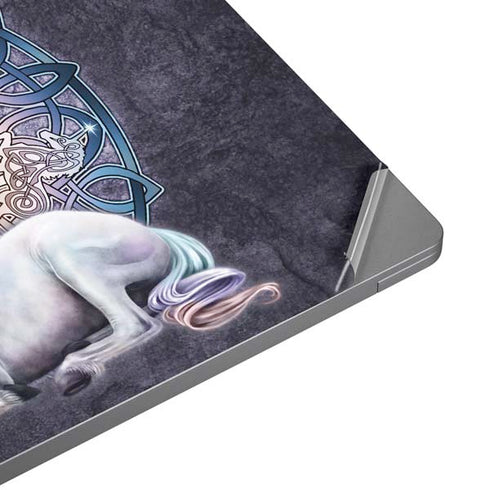 Brigid Ashwood Celtic Unicorn Universal Laptop 17in (13.8 x 10in) Skin