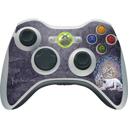 Brigid Ashwood Celtic Unicorn Xbox 360 Wireless Controller Skin