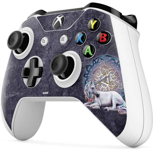 Brigid Ashwood Celtic Unicorn Xbox One S All-Digital Edition Bundle Skin